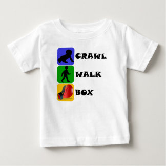 Camiseta De Bebé Caja del paseo del arrastre