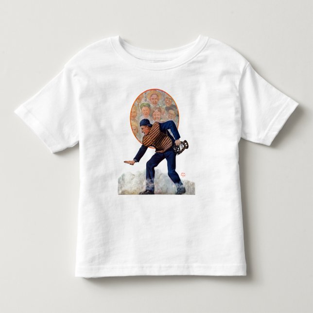 Camiseta De Bebé Caja fuerte en la placa (Anverso)