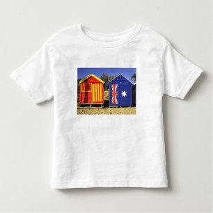 Camiseta De Bebé Cajas de baño, Middle Brighton Beach, Port 2