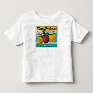 Camiseta De Bebé Cajón LabelWatsonville, CA de Apple del dirigible