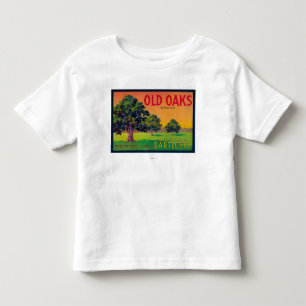 Camiseta De Bebé Cajón viejo LabelBryte, CA de la pera de los