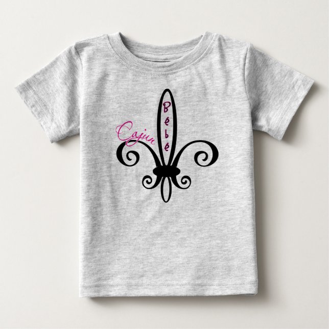 Camiseta De Bebé Cajun Baby (Anverso)