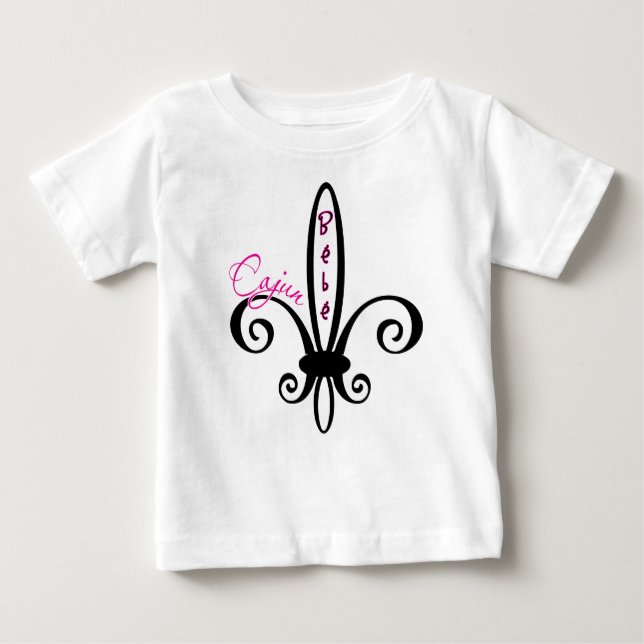 Camiseta De Bebé Cajun Baby (Anverso)