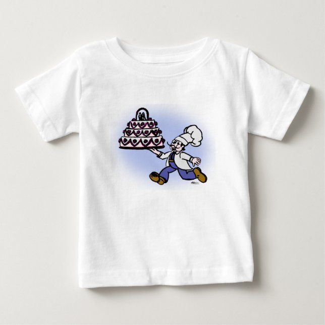 Camiseta De Bebé Cake Chef (Anverso)