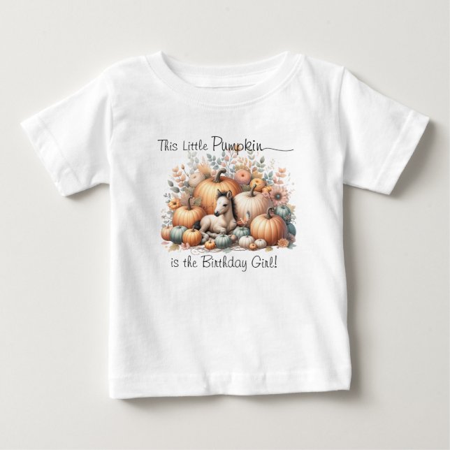 Camiseta De Bebé Calabacita  (Anverso)