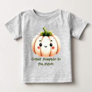 Camiseta De Bebé Calabaza Cutest