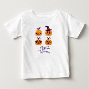 Camiseta De Bebé calabaza de Halloween