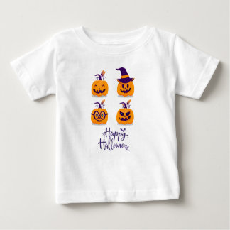 Camiseta De Bebé calabaza de Halloween