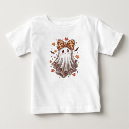 Camiseta De Bebé Calabaza de Halloween Bruja Linda Elemento Espeluz