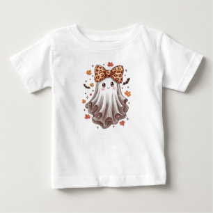 Camiseta De Bebé Calabaza de Halloween Bruja Linda Elemento Espeluz