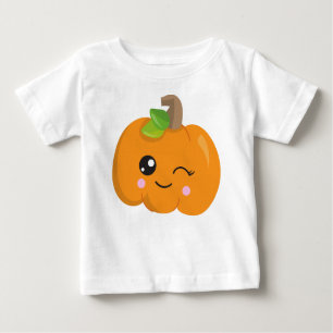 Camiseta De Bebé Calabaza De Halloween, Calabaza De Invierno, Truco