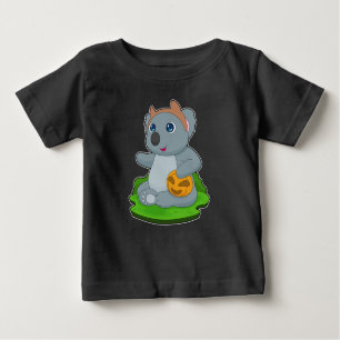Camiseta De Bebé Calabaza de Halloween de Koala