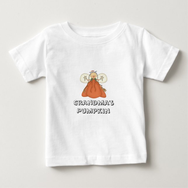 Camiseta De Bebé Calabaza de la abuela (Anverso)