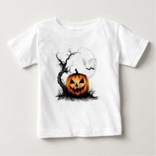 Camiseta De Bebé calabaza de temporada espantosa
