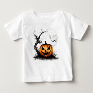 Camiseta De Bebé calabaza de temporada espantosa