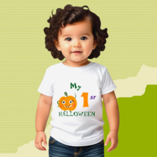 Camiseta De Bebé Calabaza divertida