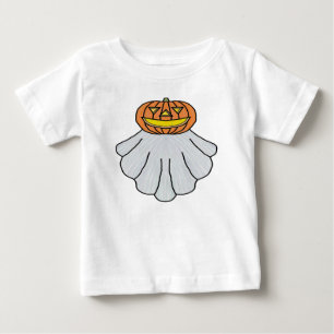 Camiseta De Bebé Calabaza Fantasma (blanco) - Baby T-Shirt