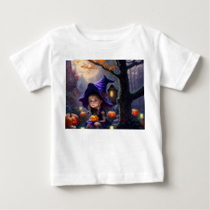 Camiseta De Bebé calabaza/fantástico/Halloween/dibujos animados