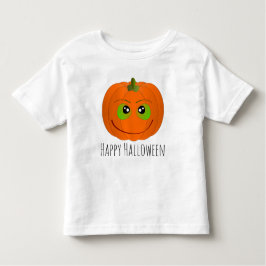 Camiseta De Bebé Calabaza feliz de Halloween
