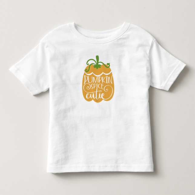 Camiseta De Bebé Calabaza graciosa pequeña pequeña Halloween Acción (Anverso)