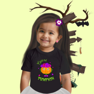 Camiseta De Bebé Calabaza linda