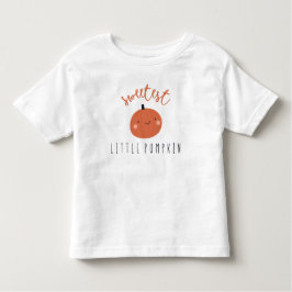 Camiseta De Bebé calabaza más dulce pequeño Toddler T-Shirt lindo o