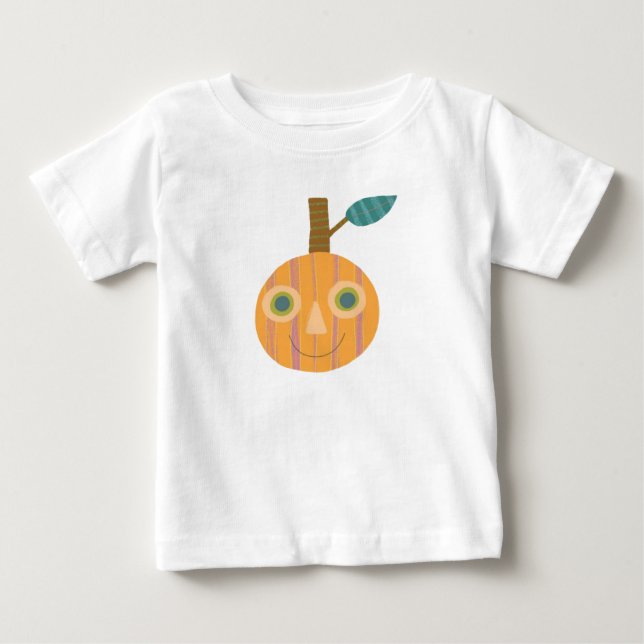 Camiseta De Bebé Calabaza para bebés (Anverso)