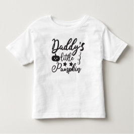 Camiseta De Bebé Calabaza pequeña Daddys