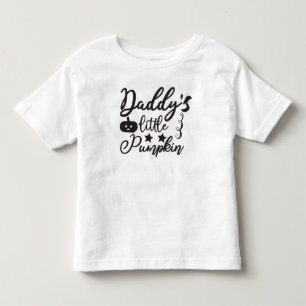 Camiseta De Bebé Calabaza pequeña Daddys
