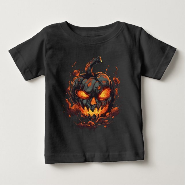 Camiseta De Bebé Calabaza Petrificante (Anverso)
