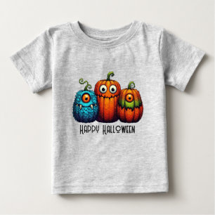 Camiseta De Bebé Calabazas de Monster