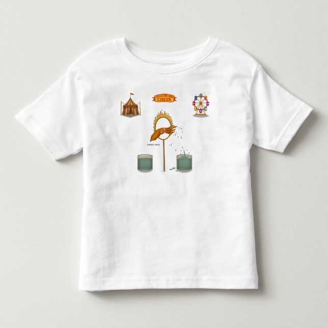 Camiseta De Bebé Calamar chorrito (Anverso)