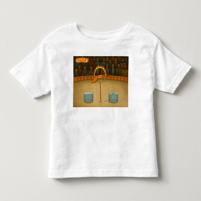 Camiseta De Bebé Calamar chorrito (Anverso)