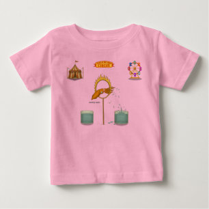 Camiseta De Bebé Calamar chorrito