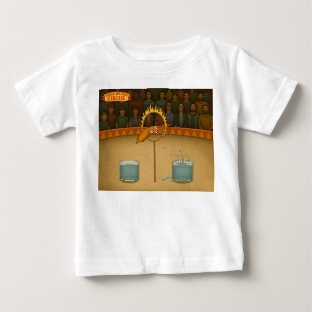 Camiseta De Bebé Calamar Squirty (Anverso)