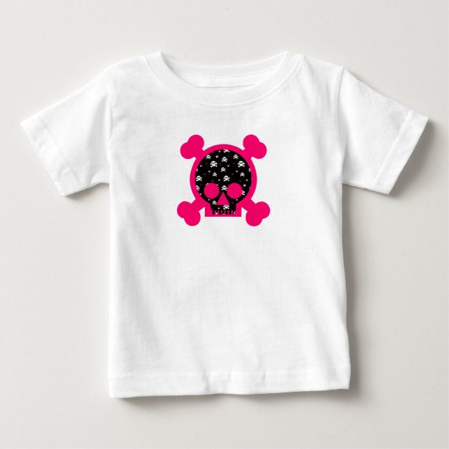 Camiseta De Bebé Calavera (Anverso)