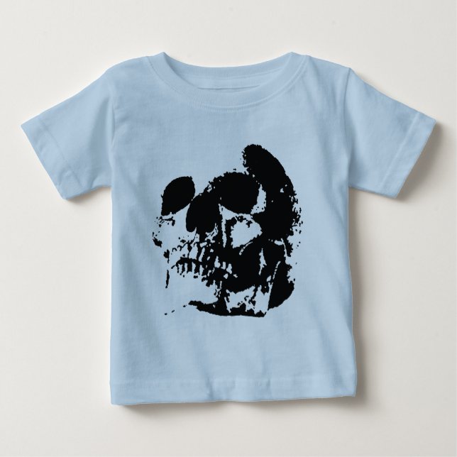 Camiseta De Bebé Calavera (Anverso)