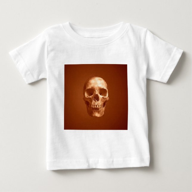 Camiseta De Bebé Calavera (Anverso)