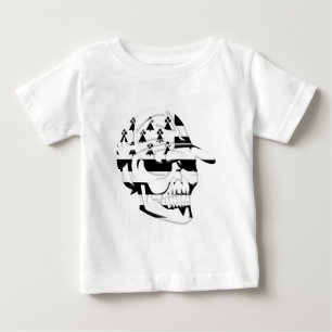 Camiseta De Bebé Calavera Bretaña