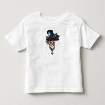 Calavera de Bruja Espeluznante con Gato Negro y To