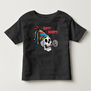Camiseta De Bebé Calavera Fiesta colorida