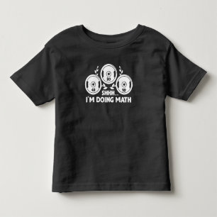 Camiseta De Bebé Cálculo de las ponderaciones del gimnasio de halt