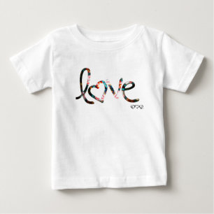 Camiseta De Bebé caleidoscopio "amor "