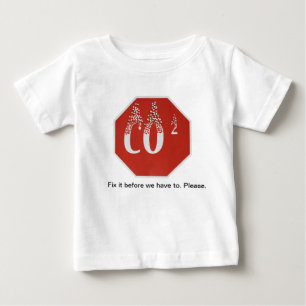 Camiseta De Bebé Calentamiento Global
