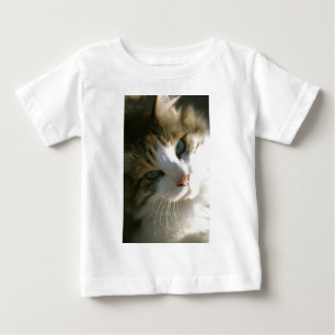 Camiseta De Bebé Calico Tiger Cat