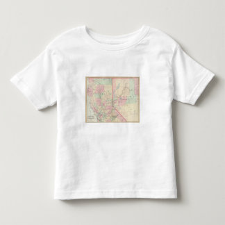 Camiseta De Bebé Calif, Nev del norte