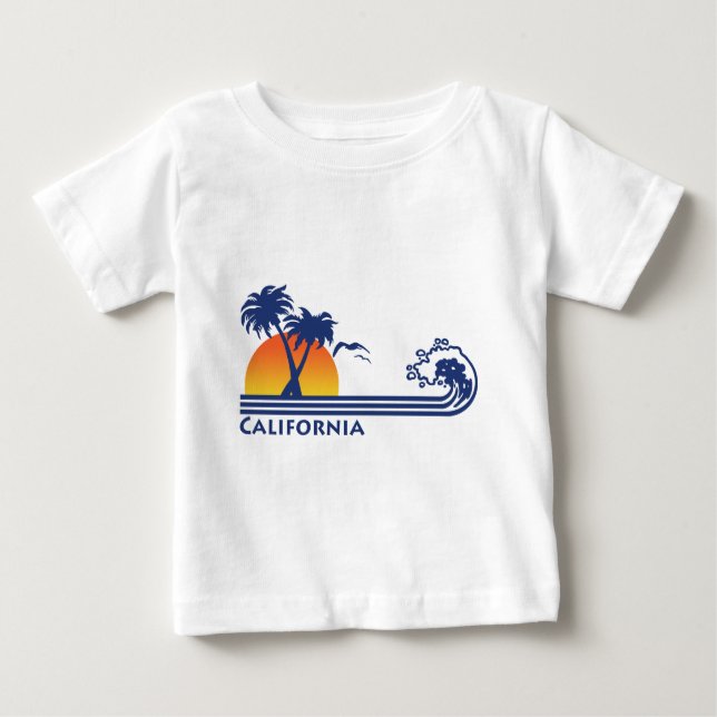 Camiseta De Bebé California (Anverso)