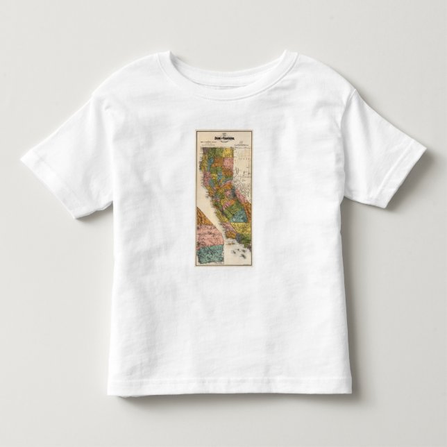 Camiseta De Bebé California 4 (Anverso)