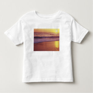 Camiseta De Bebé California, cerca de Santa Cruz, Vista de la playa