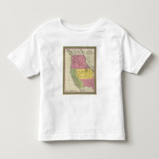 Camiseta De Bebé California, Oregon, Utah, New México